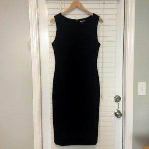Black Ponte Sheath Dress - 8T - Lands' End - NWoT